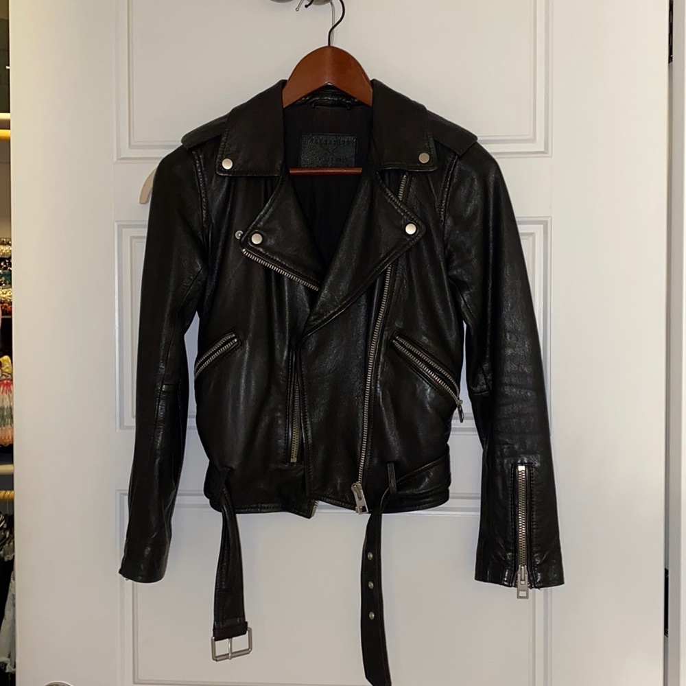 ALL SAINTS leather jacket Perfect condition